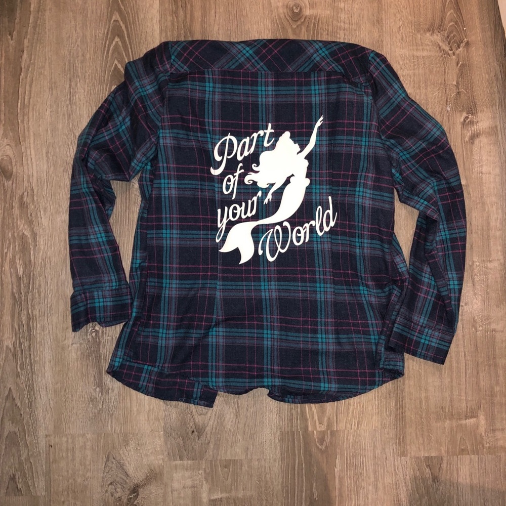 Disney Ariel Flannel